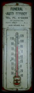 Wilners Livery Thermometer circa 1940 